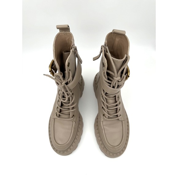 Uterque Women's Leather Ankle Boots 5108/880/040 /Size 7.5 US / Removable Buckle - Picture 5 of 14